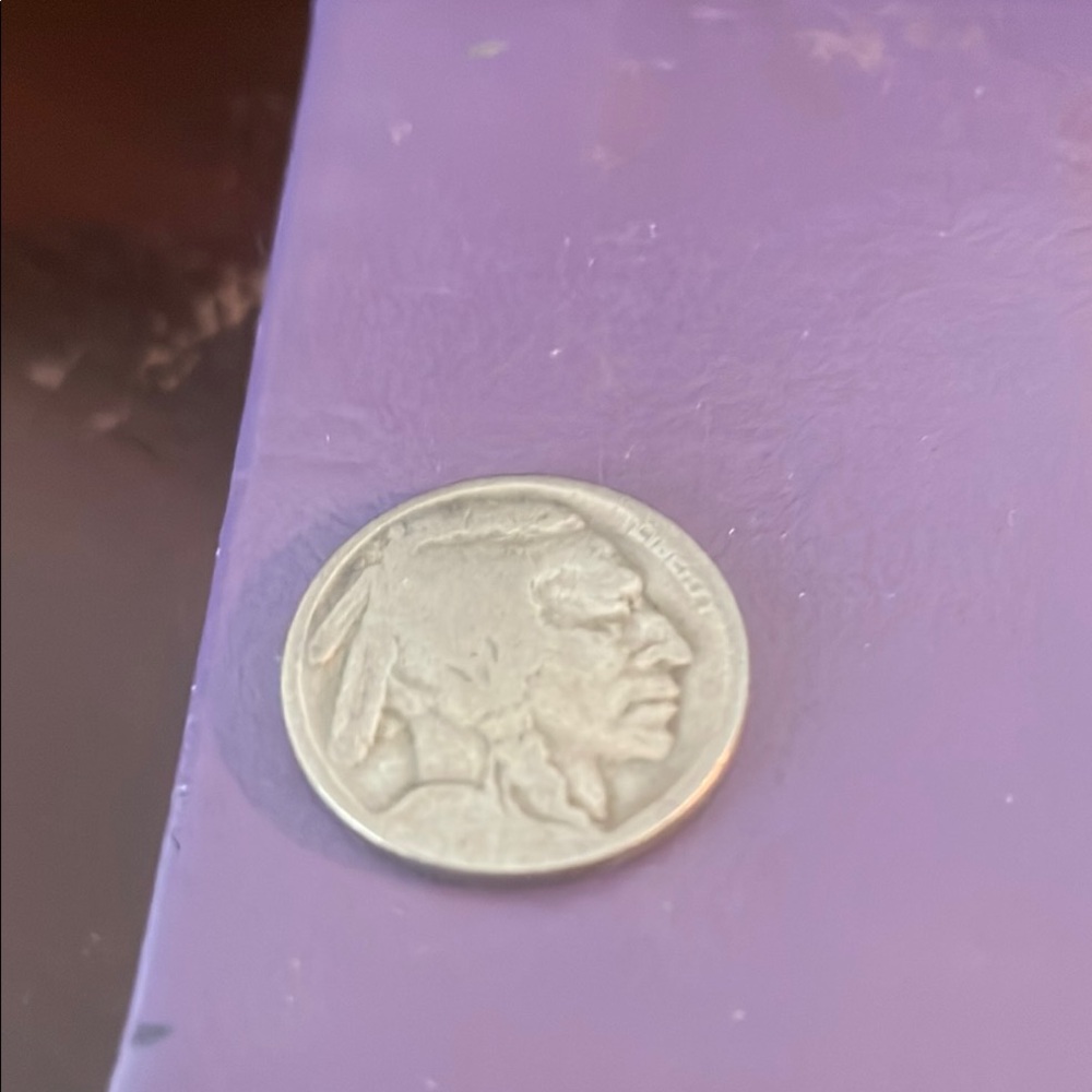 Vintage Buffalo Nickel Coin No Date Nickle 1913-1938